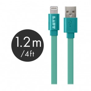 Laut LINK MFI Certified USB to Lightning Cable 120cm Turquosie