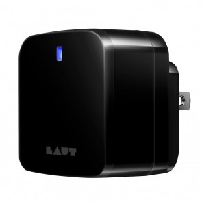 Laut Wall Charger Dual USB Black