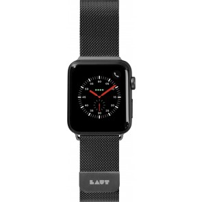 Laut STEEL LOOP For Apple Watch Series 1-6/SE Black (42/44mm)