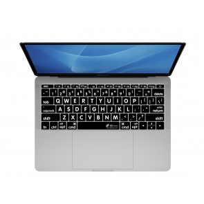 KB Covers Large Type Keyboard Cover for MacBook 12" Retina & MacBook Pro 13" (Late 2016+) No Touch Bar
