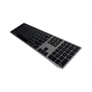 Matias Backlit Wireless Aluminum Keyboard – Space Gray