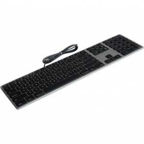 Matias Wired Aluminum Keyboard for Mac - Space Gray