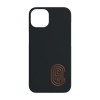 Coach Leather Slim Wrap Case for iPhone 13 Pro - Retro C Sports Logo Black/Saddle