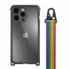 MagEasy Odyssey+ For iPhone 14 Pro Metal Black, Rainbow