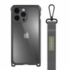 MagEasy Odyssey+ For iPhone 14 Pro Leather Black, Classic Gray