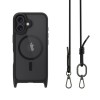 MagEasy Roam M+Strap Bumper Case iPhone 16 Plus Black/Black