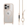MagEasy Roam M+Strap Bumper Case iPhone 16 Pro Transparent/Rosé