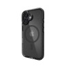 MagEasy Bright M Anti-Yellowing Clear Bumper Case iPhone 16 Luminous Ash