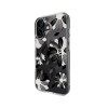SwitchEasy Style M Case iPhone 16 Black Flower