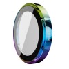 MagEasy Lenz Sapphire Lens Protector iPhone 16 Pro/Pro Max Titanium Iridescent
