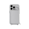 MagEasy Pouch M Wallet Stand Case iPhone 16 Pro Gray