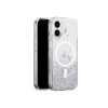 SwitchEasy Starfield M 3D Glitter Protective Case for iPhone 17 Transparent/White Ring