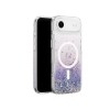 SwitchEasy Starfield M 3D Glitter Protective Case for iPhone 17 Air Twilight/White Ring