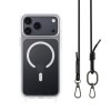 MagEasy Roam M Protective Case with Lanyard for iPhone 17 Pro Transparent/Black