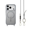 MagEasy Roam M Protective Case with Lanyard for iPhone 17 Pro Max Mist/Misty Gray