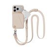 MagEasy Pouch Wallet Phone Case with Lanyard for iPhone 17 Pro Max Rosé/Rosé