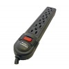 Professional Cable 6 Outlet Surge Protector - Retail Packaging - 4 Feet