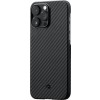 PITAKA MagEZ Case 3 (Black/Grey Twill) 1500D for iPhone 14 Pro Max