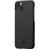 PITAKA MagEZ Case 3 (Black/Grey Twill) 1500D for iPhone 14 Plus