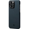 PITAKA MagEZ Case 3 (Black/Blue Twill) 1500D for iPhone 14 Plus