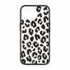 Kate Spade New York Protective Hardshell Case for iPhone 14 Plus - City Leopard Black/Gold Foil/Clear