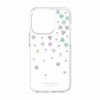 Kate Spade New York Protective Hardshell Case for iPhone 14 Pro Max - Scattered Flowers/Iridescent/Clear/White/Gems