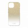Kate Spade New York High Gloss Protective Hardshell for iPhone 14 - Gold Metallic Ombre