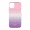 Kate Spade New York Protective Hardshell for MagSafe Case for iPhone 14 Plus - Ombre Pin Dot/Violet/Pink/Gems/Gold Foil