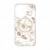 Kate Spade New York Defensive Hardshell for MagSafe Case for iPhone 14 Plus - Gold Floral/Gold Foil/Rose Gold Foil/Gems