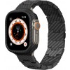PITAKA Carbon Fiber Link Bracelet Band (Modern) for Apple Watch Ultra/8/7/6/5/4/3/SE