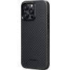 PITAKA MagEZ Case Pro 4 (Black/Grey Twill) 1500D for iPhone 15 Pro Max