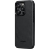 PITAKA MagEZ Case Pro 4 (Black/Grey Twill) 600D for iPhone 15 Pro Max