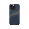 PITAKA Fusion Weaving MagEZ Case 4 Milky Way Galaxy for iPhone 15 Plus