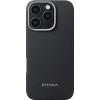 Pitaka Black/Grey Ultra-Slim Case for iPhone 16 Pro