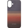 Pitaka Sunset・Moonrise Tactile Woven case for iPhone 16 Plus（Sunset）
