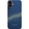Pitaka StarPeak Tactile Woven case for iPhone 16（Milky way galaxy）
