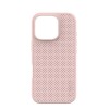 Incase City Case for MagSafe for iPhone 16 Pro - Blush Pink Perforated Vegan Leather