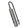 Satechi 6-in-1 USB-C Slim Multiport Adapter (Space Grey)