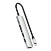 Satechi 6-in-1 USB-C Slim Multiport Adapter (Silver)