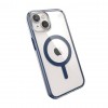 Speck iPhone 14 PRESIDIO PERFECT CLEAR GEO +MS (CLEAR/COASTAL BLUE)