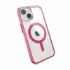 Speck iPhone 14 Plus PRESIDIO PERFECT CLEAR GEO +MS (CLEAR/DIGITAL PINK)