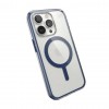 Speck iPhone 14 Pro PRESIDIO PERFECT CLEAR GEO +MS (CLEAR/COASTAL BLUE)