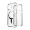 Speck iPhone 16e/15 PRESIDIO CLEAR CLEAR/CLEAR/CHROME FINISH/SERENE SILVER