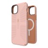 Speck iPhone 15 Plus PRESIDIO CLEAR GRIP BEIGE CREAM / DRIED APRICOT