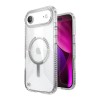 Speck iPhone 17 Air PRESIDIO PERFECT CLEAR GRIP +MS CLEAR/CLEAR/SILVER