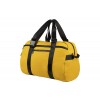 Tucano GOMMO Weekender bag in elastomeric material that converts to a backpack Yellow