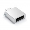 SATECHI Type-C - Type A USB Adapter Silver