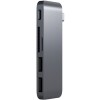 Satechi Type-C Pass-Through USB Hub - Space Gray