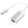 Satechi Aluminum Type-C to HDMI Adapter 4K 60Hz - Silver