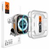 Spigen Apple Watch Ultra (49mm) Screen Protector EZ FIT Glas.tR Crystal Clear 2/Pk